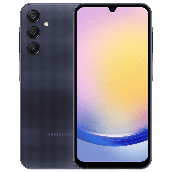 Buy SAMSUNG Galaxy A25 5G (8GB RAM, 128GB, Blue Black) Online - Croma